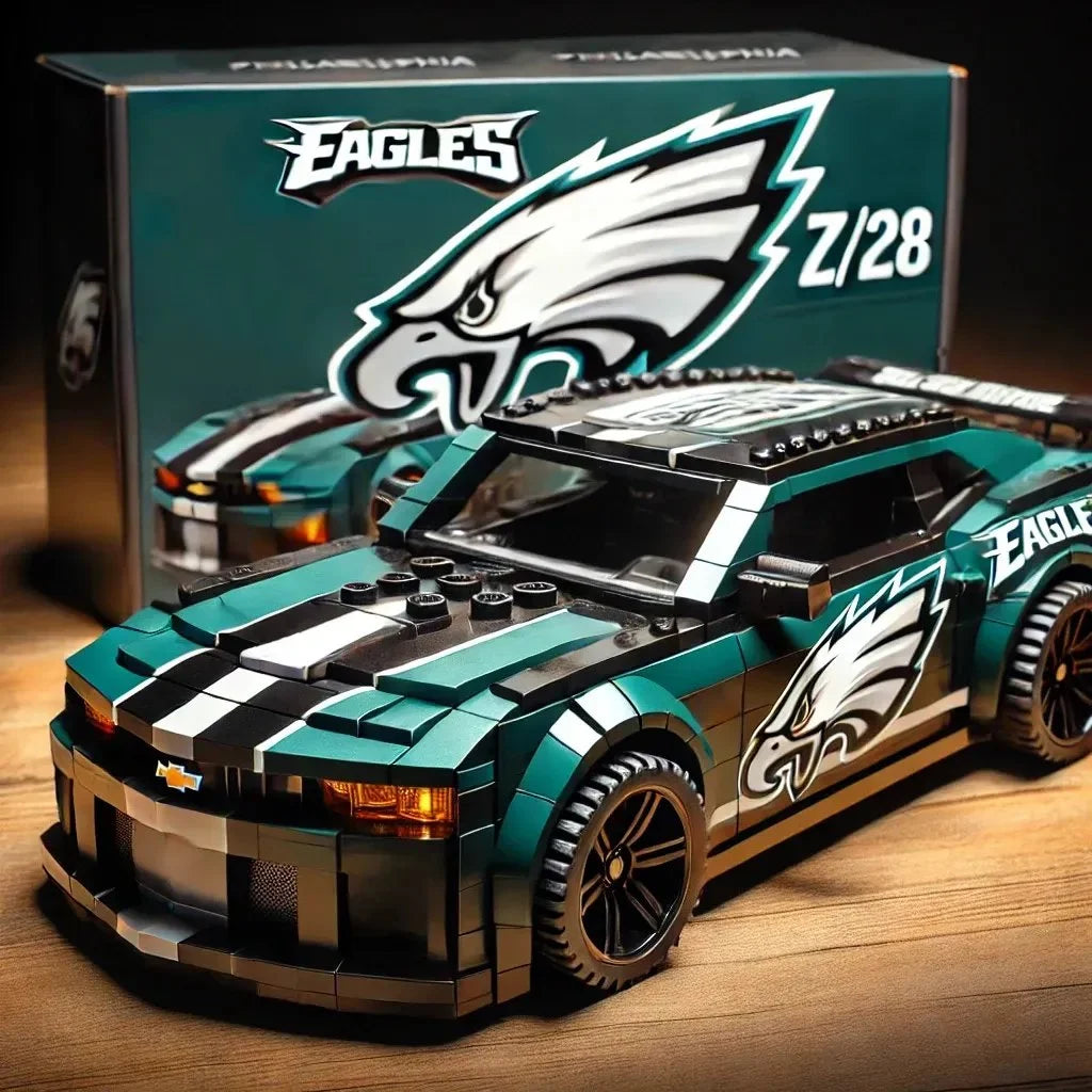 🔥Limited Edition🏈Football Team Camaro Z/28 Building Block