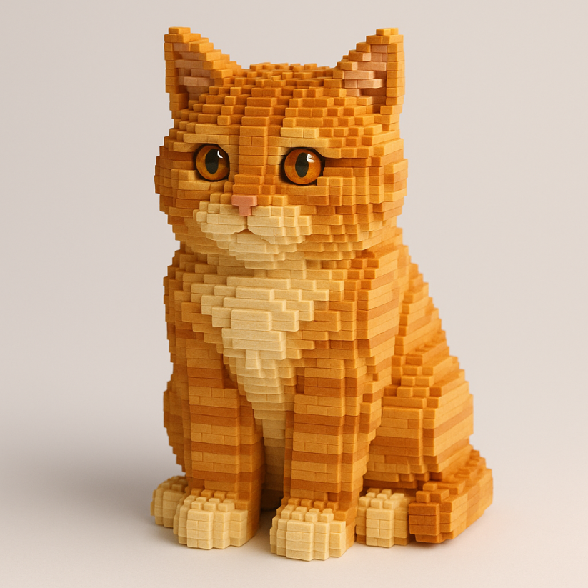 Pet building block model kit