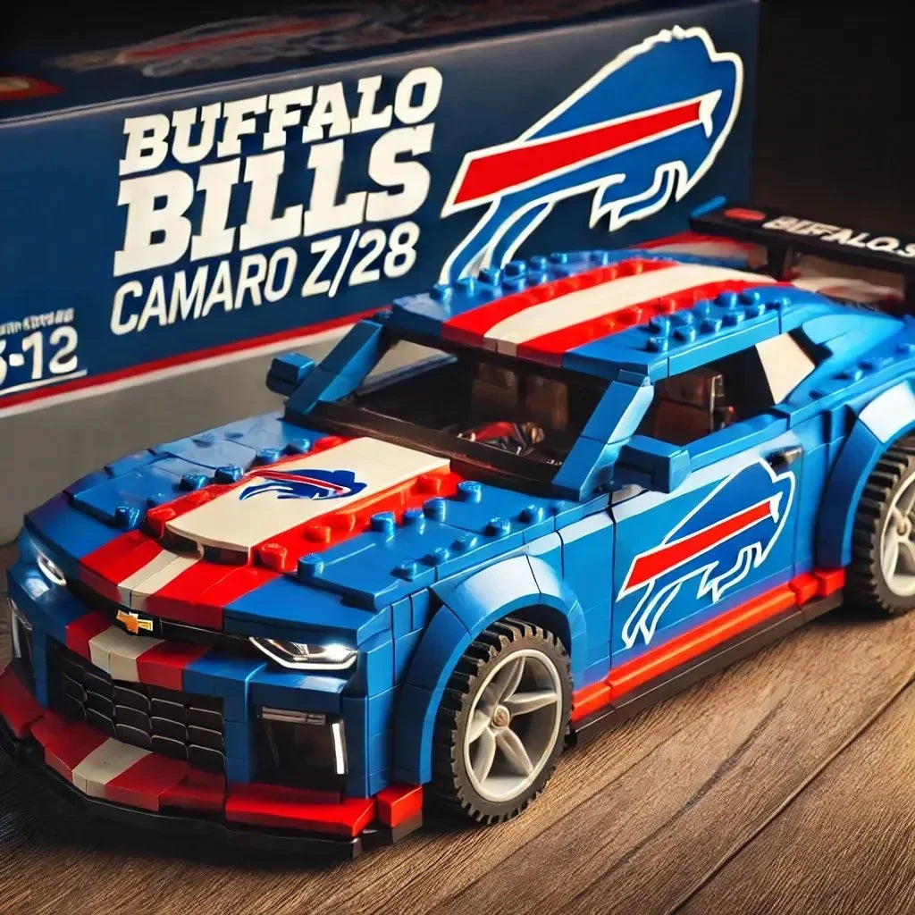 🔥Limited Edition🏈Football Team Camaro Z/28 Building Block