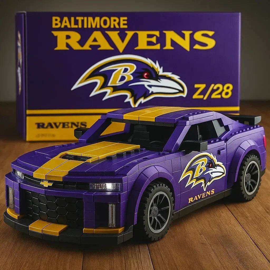 🔥Limited Edition🏈Football Team Camaro Z/28 Building Block