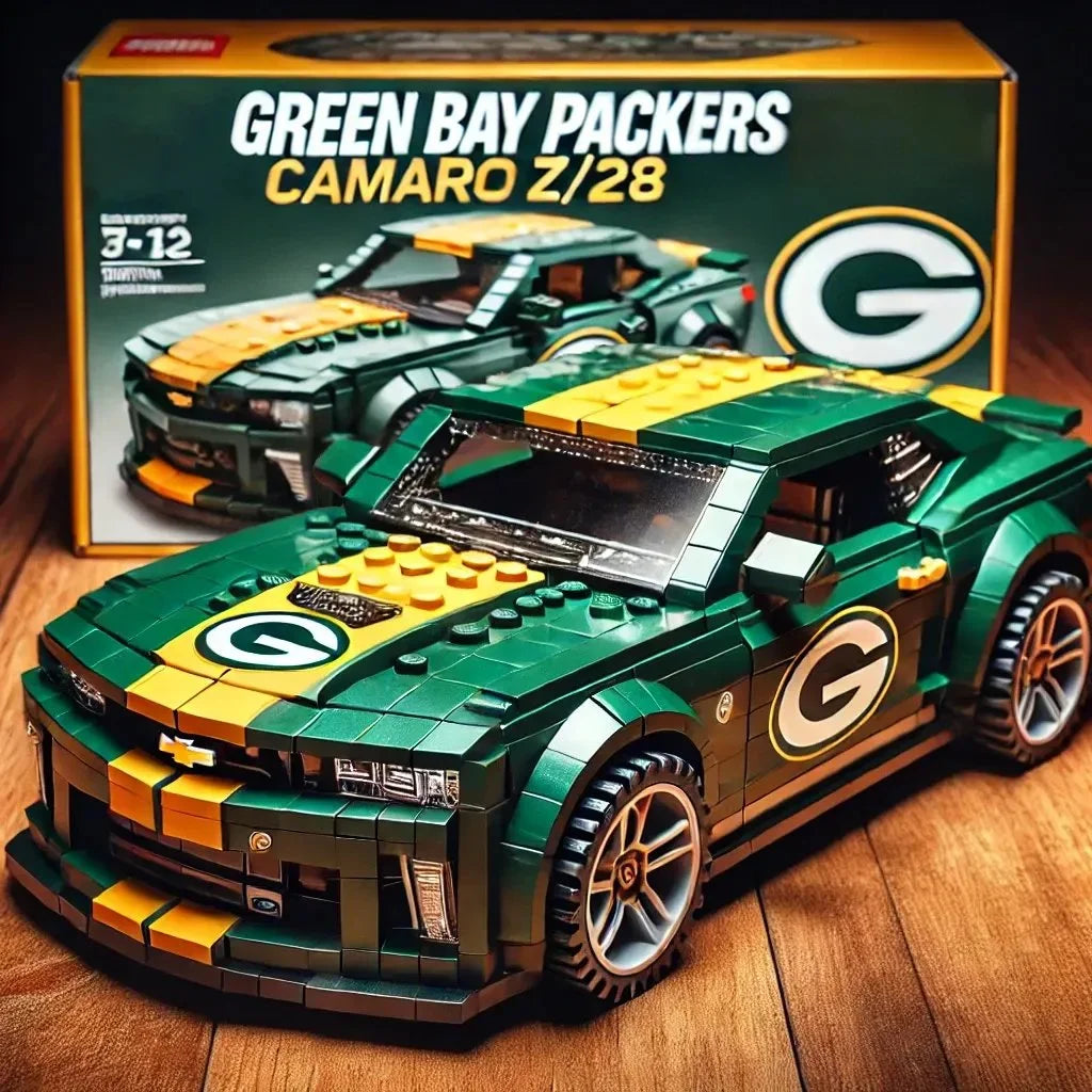 🔥Limited Edition🏈Football Team Camaro Z/28 Building Block
