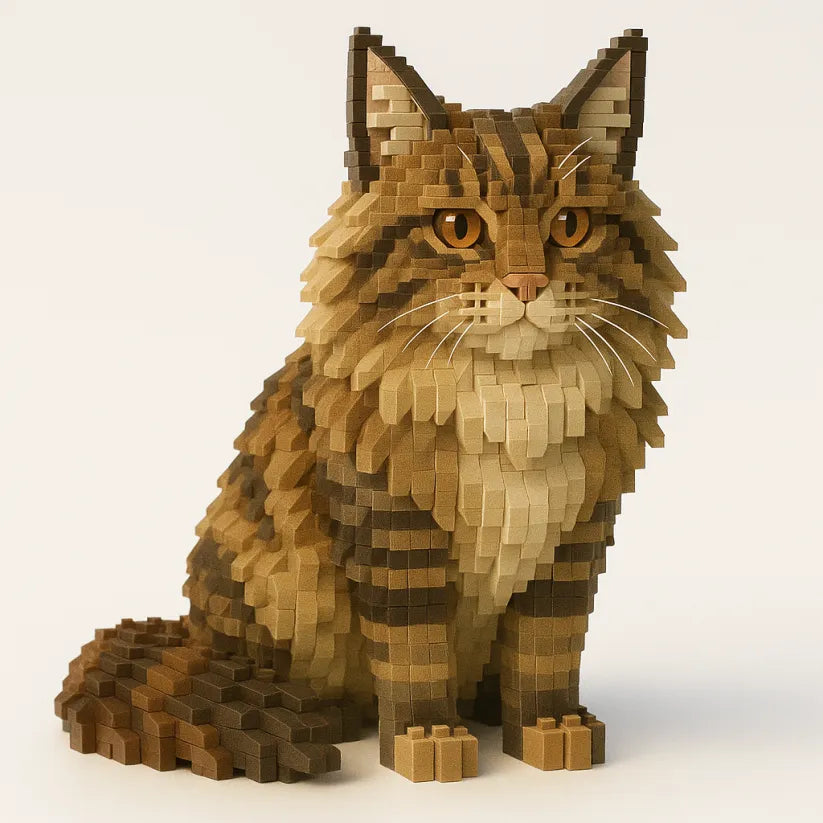 Pet building block model kit