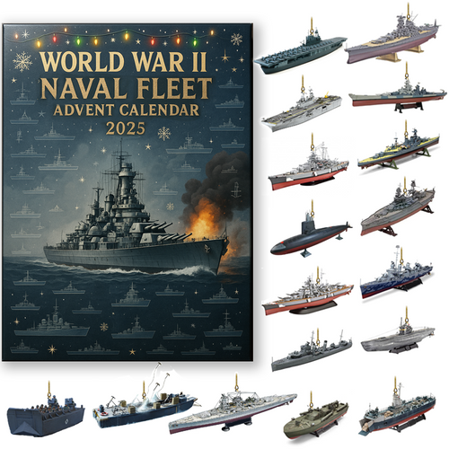 WWII Naval Fleet Advent Calendar 2025 – 24 Days of Iconic Warships
